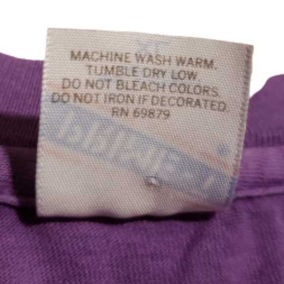 Prime-T Vintage Roatan Island Travel T-Shirt | Purple | Women's Extra Large XL - Picture 6 of 8